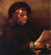 Rembrandt, Titus Reading